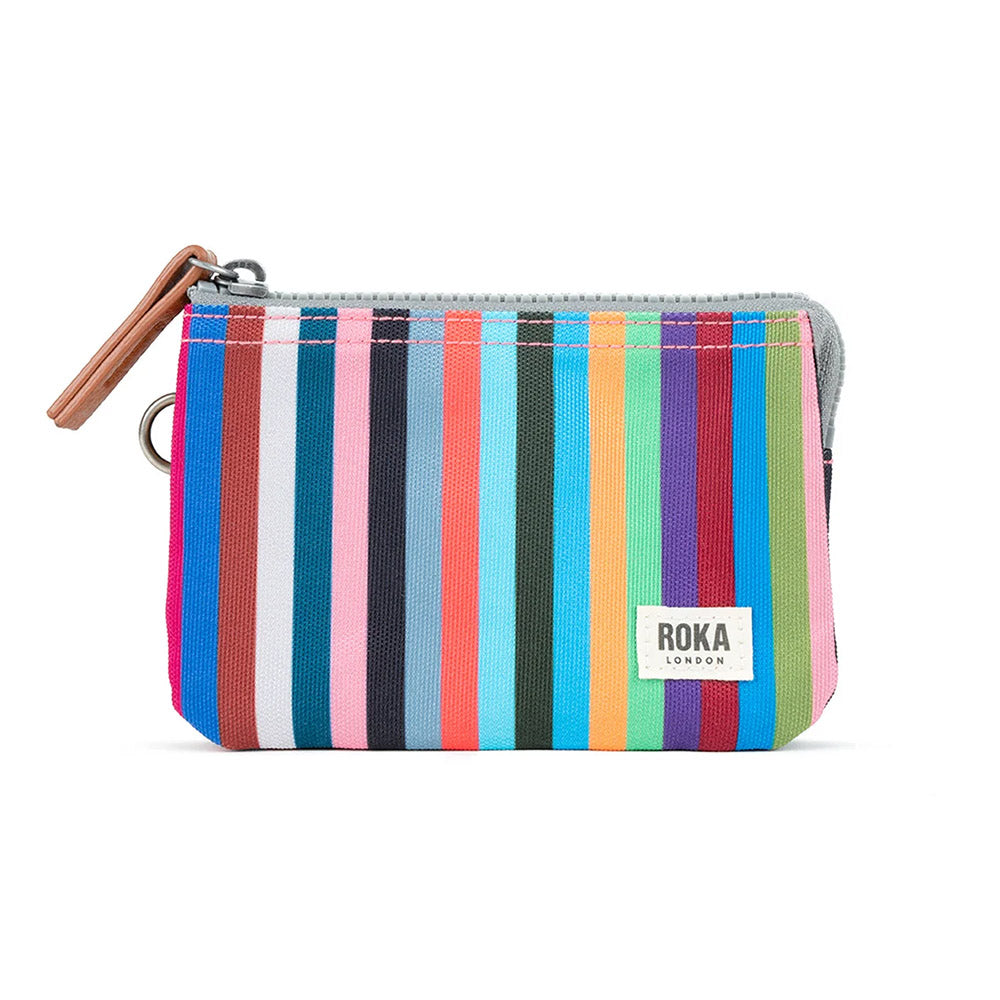 Roka Carnaby Canvas Purse - Stripe