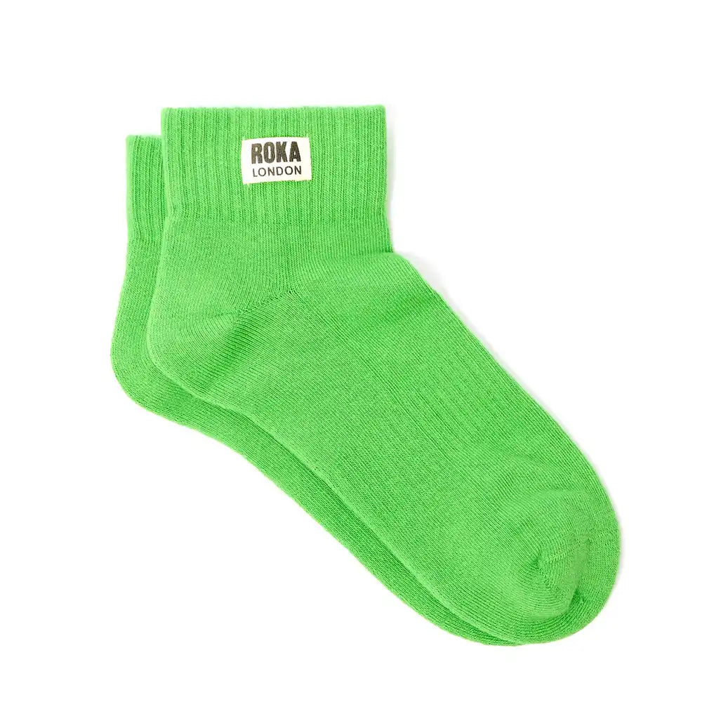 Wembley Cotton Socks - Online Lime