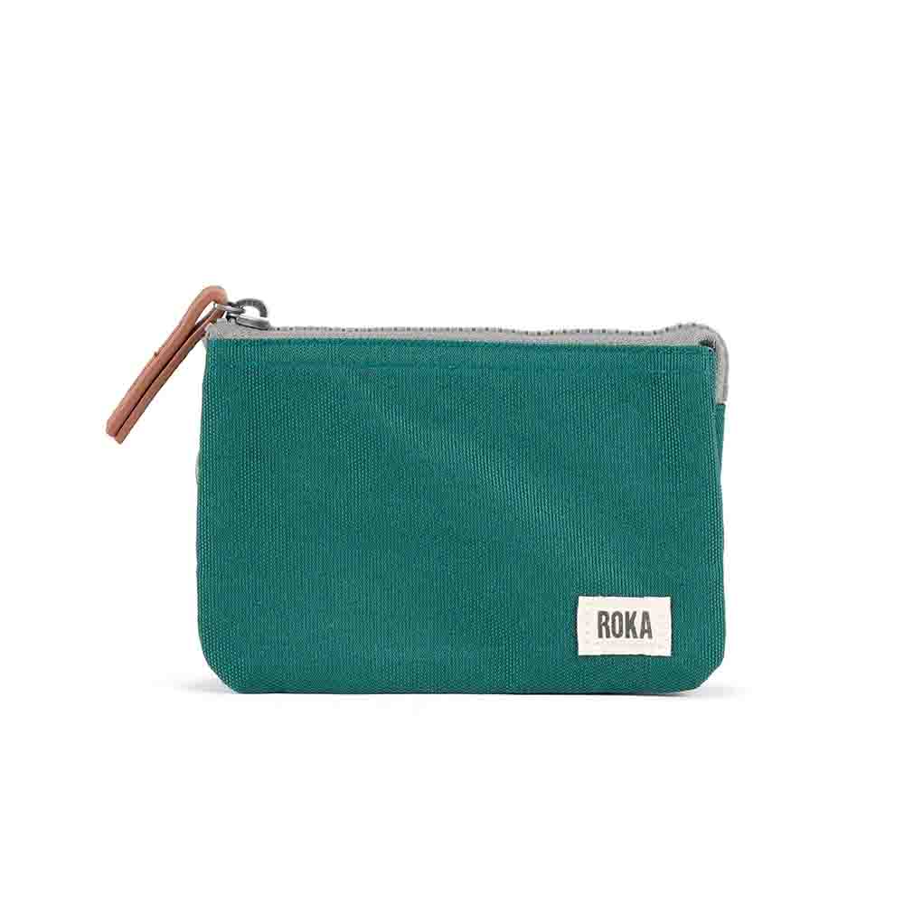 Roka Carnaby Canvas Purse - Teal