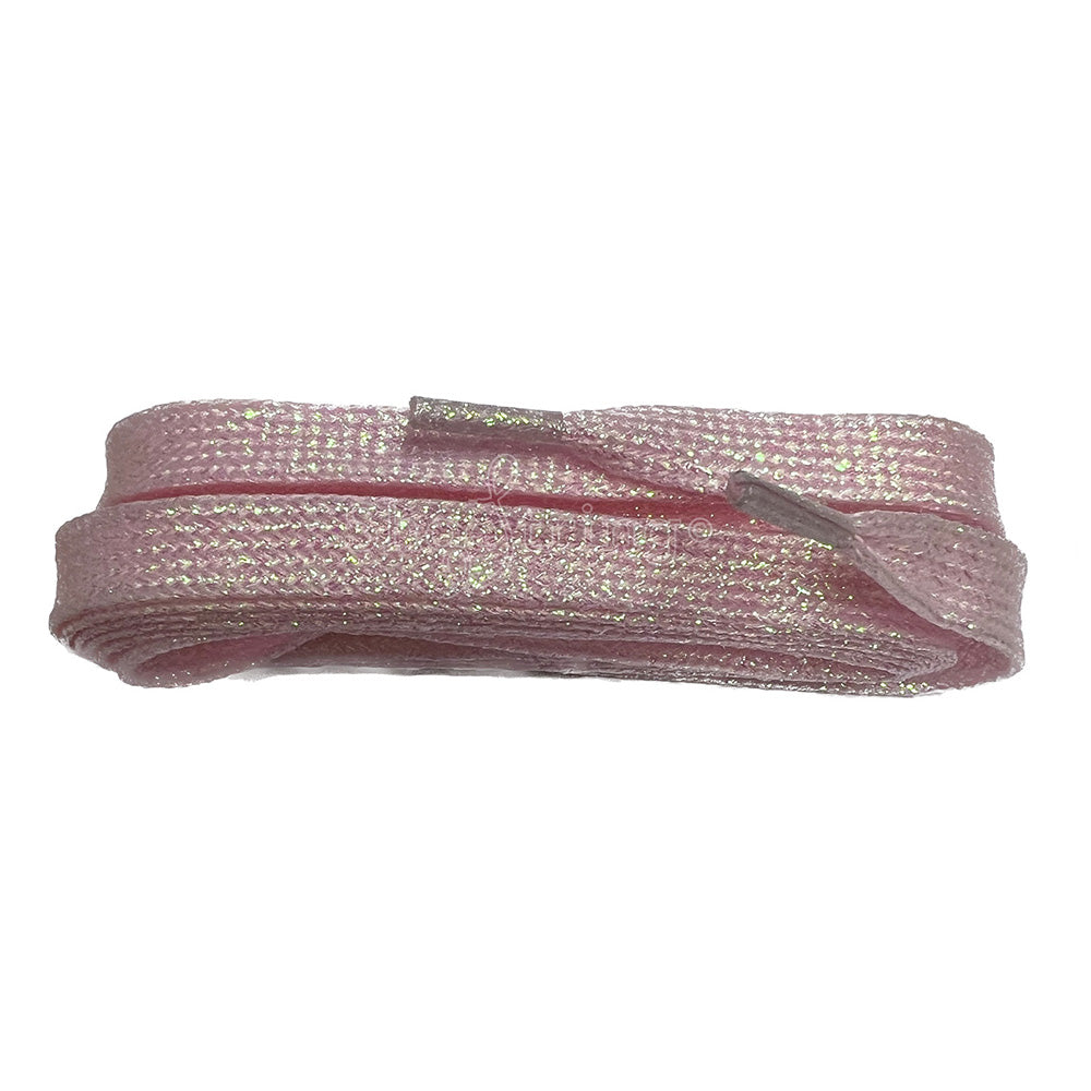Shoe String Pale Pink Flat Laces - 120cm