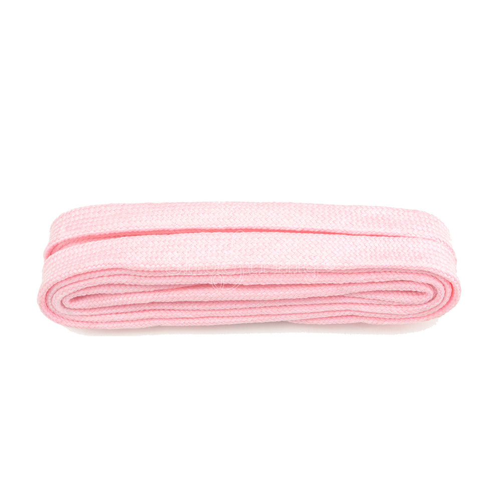 Shoe String Pale Pink Flat Laces - 100cm