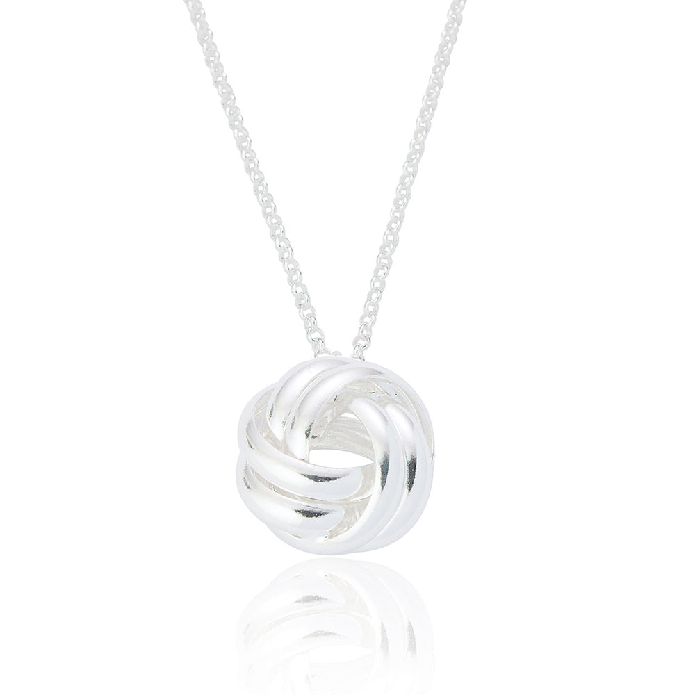 Spoke925 Karla Love Knot Necklace