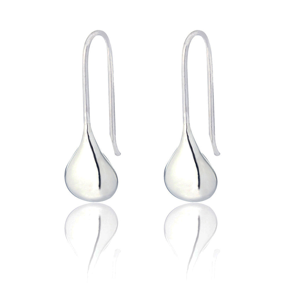 Spoke925 Teardrop Sterling Silver Earring