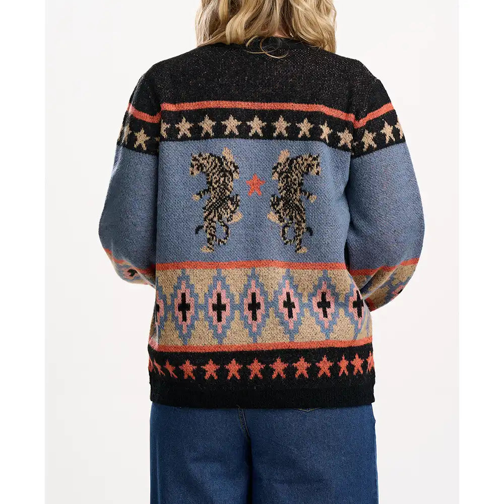 Yvette Open Front Cardigan - Climbing Tigers