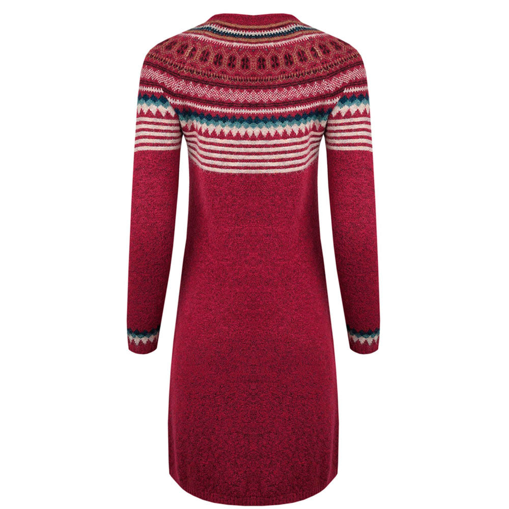 Blakely Eco Fair Isle Knitted Dress