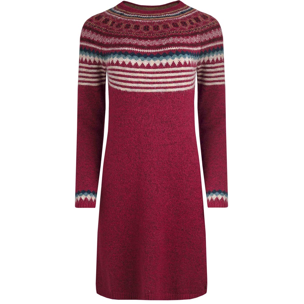 Blakely Eco Fair Isle Knitted Dress