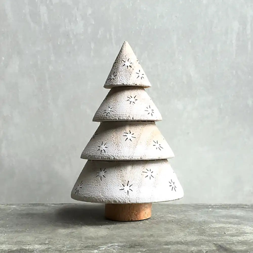 Free Standing Dotty Wooden Tree - Large