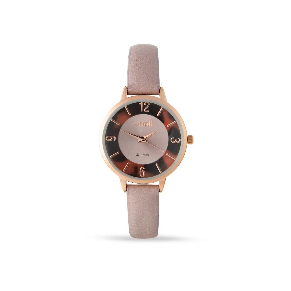 Dusty Pink & Tortoiseshell Watch