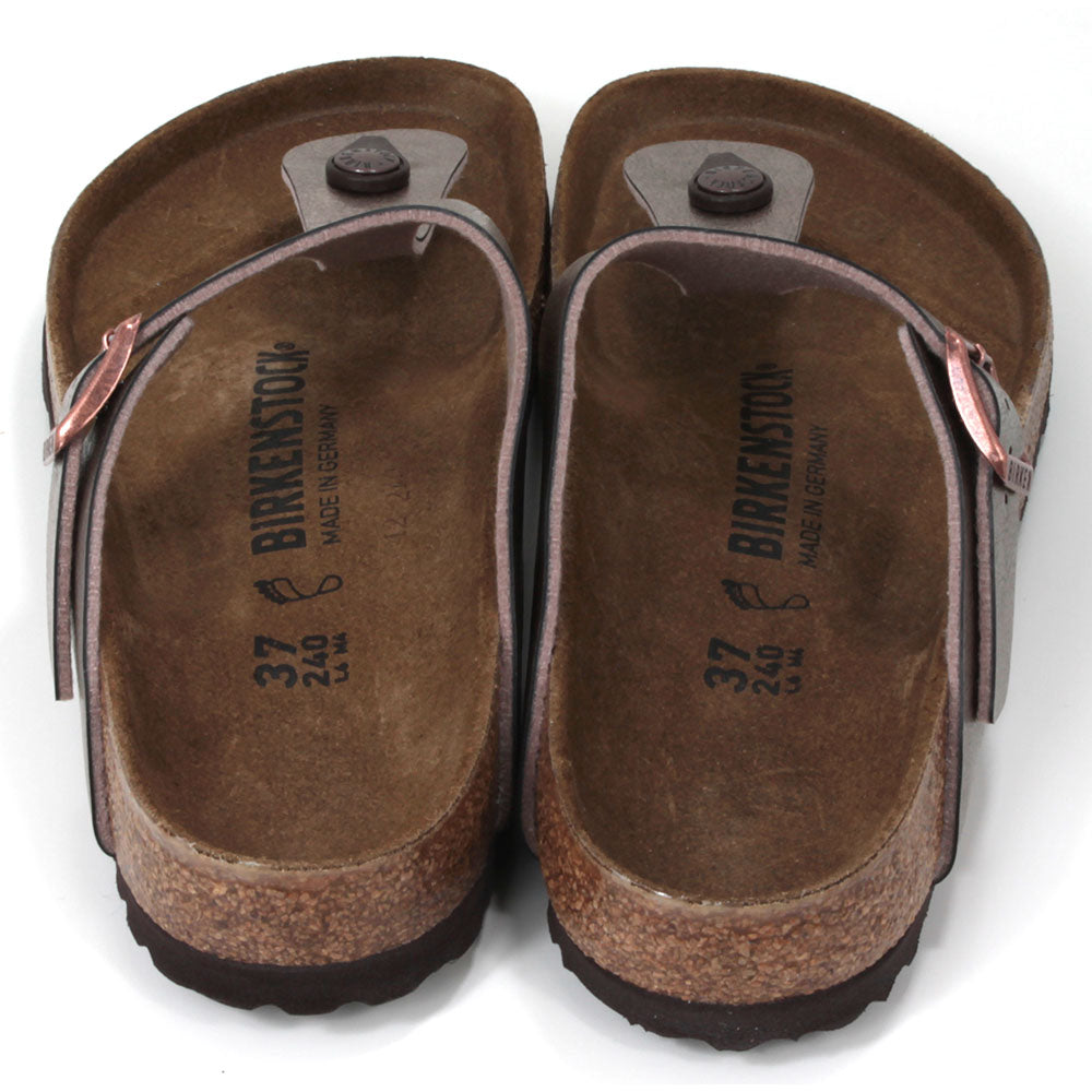 Birkenstock BirkoFlor Gizeh Sandals in Taupe