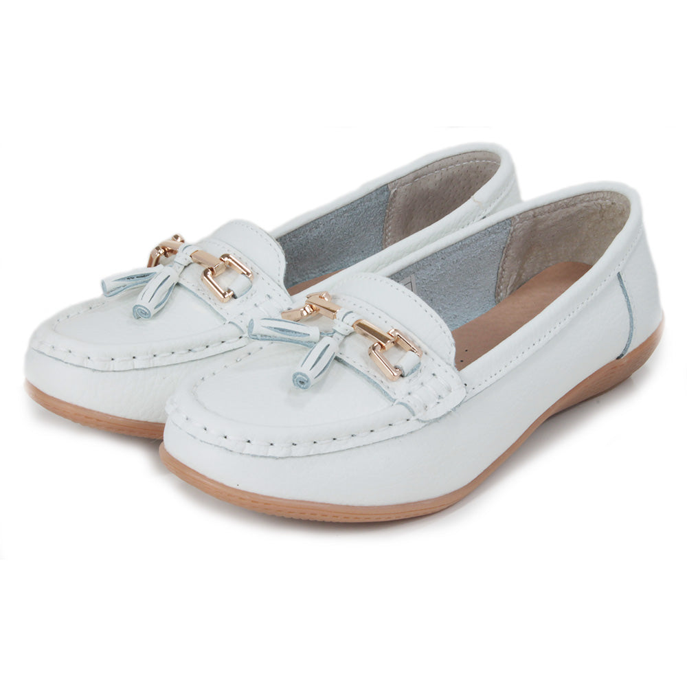 Nautical Shoes in White.