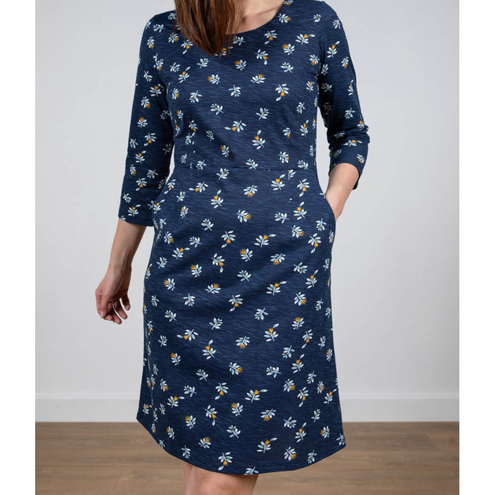 Lily& Me Uplands Cosmos Dress in Navy