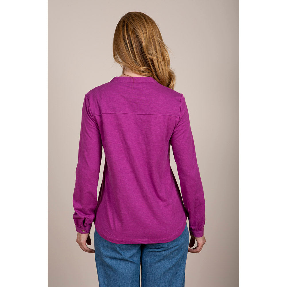 Lily & Me Fennel Top in Cerise