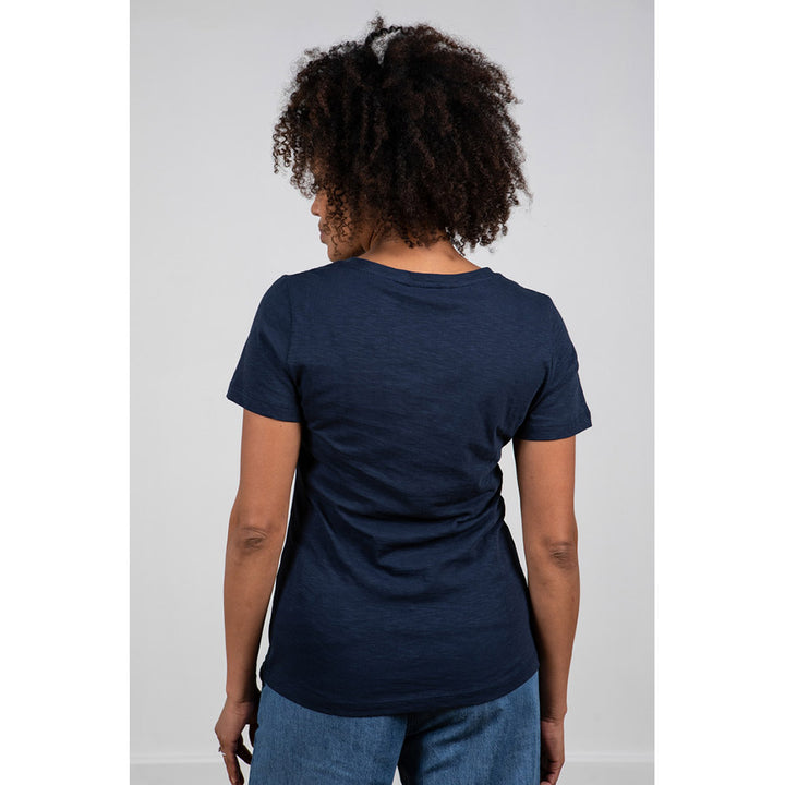 Lily & Me Plain Victoria Tee in Navy