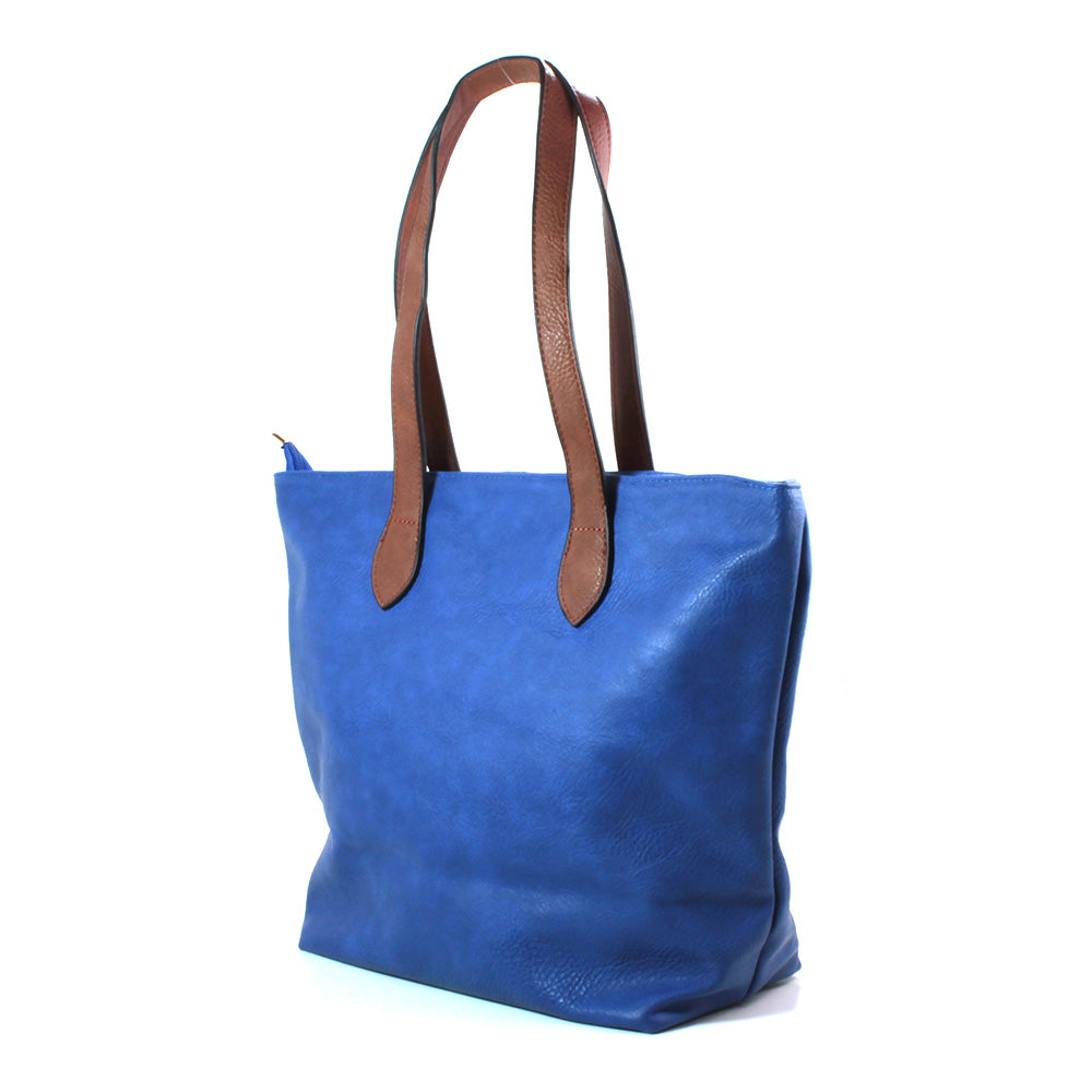 Tote Zip Bag in Royal Blue