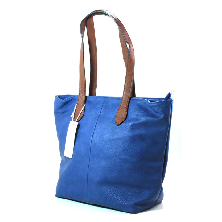 Tote Zip Bag in Royal Blue