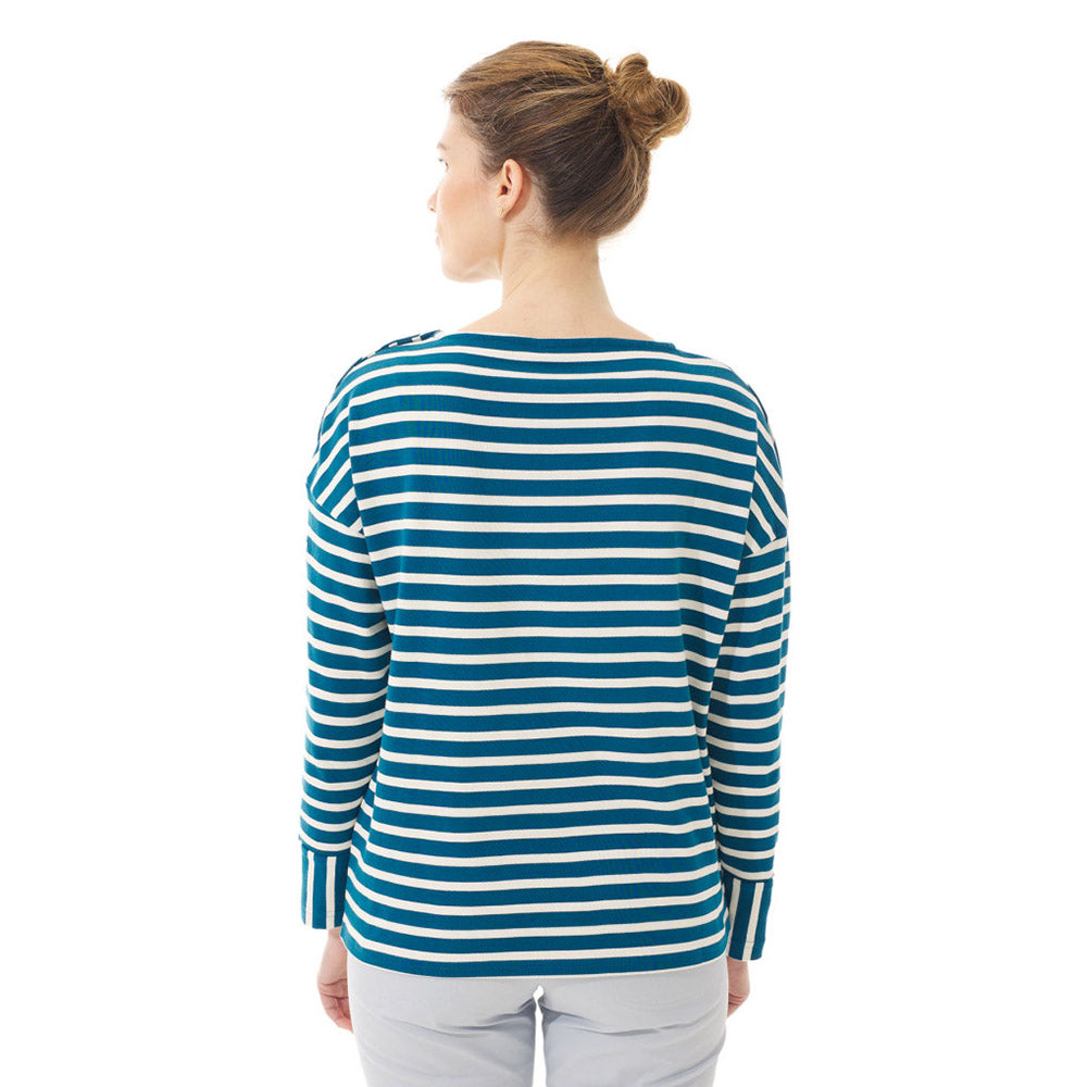 Mousqueton Madalen Stripe Top in Abyss