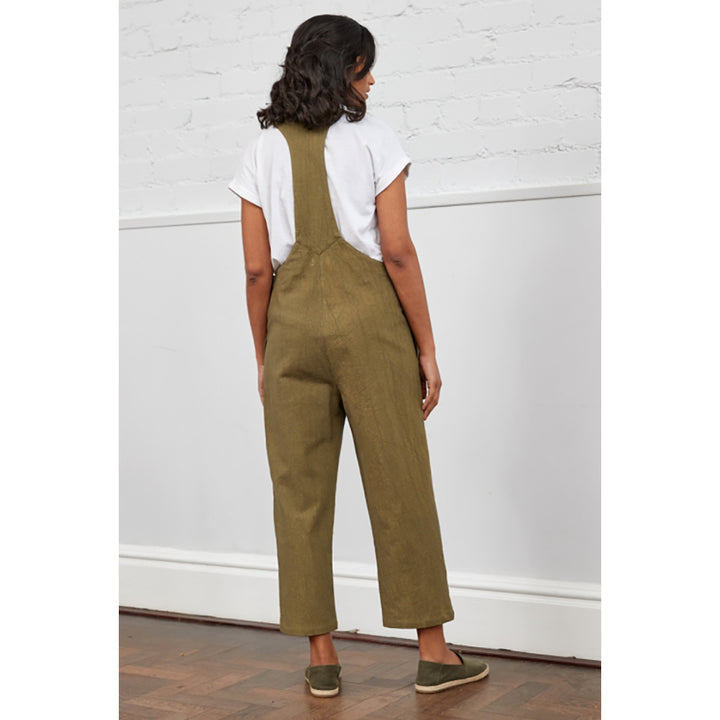 Nomads Cropped Caper Dungarees