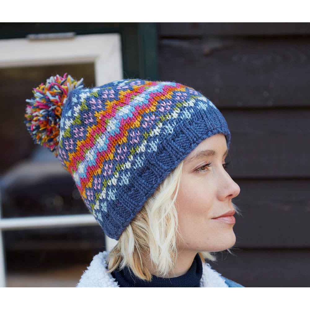 Pachamama Clifden Denim Bobble Beanie