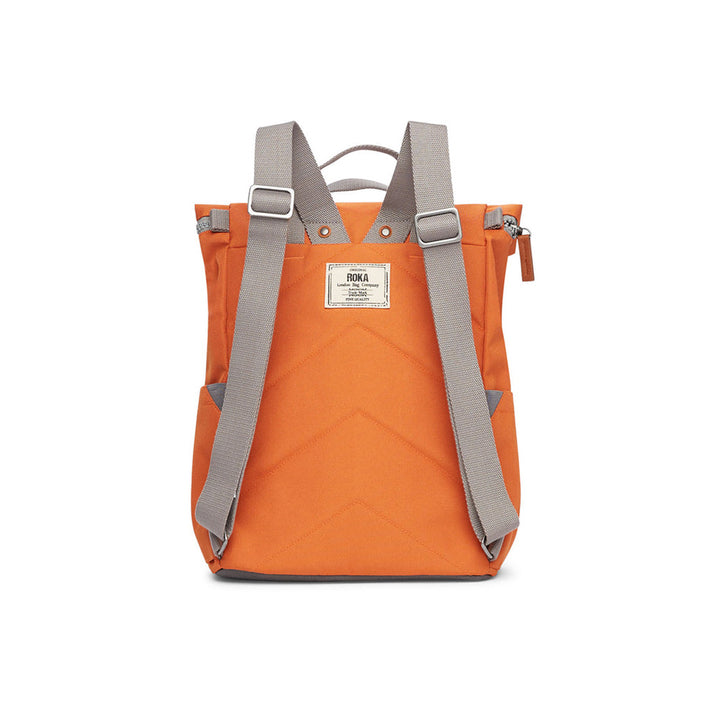 Roka Atomic Orange Finchley A Sustainable Medium Bag