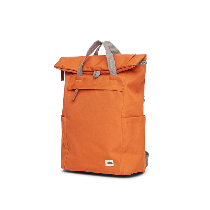 Roka Atomic Orange Finchley A Sustainable Medium Bag