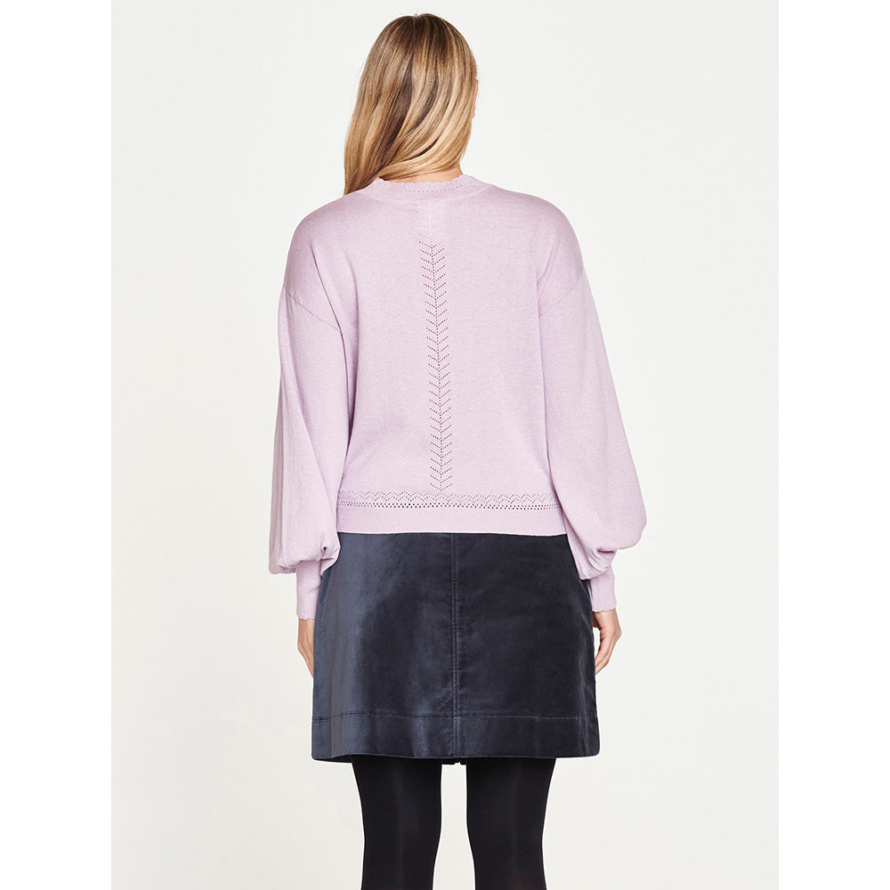 Thought Laurenna Lavender Organic Sweater